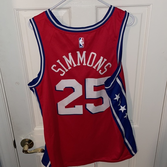 Men’s NBA Nike Ben Simmons 76ers Jersey - Picture 2 of 3